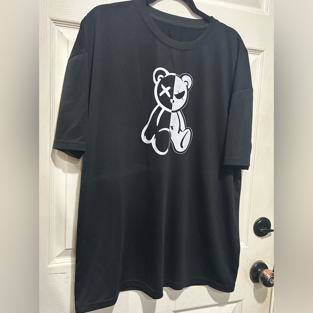 Black KAWS tee with white graphic, Size XL #kawsart #streetwear